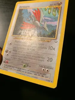 Carte Pokemon : Airmure 23/64 Neo Revelation Wizards Francaise - Image 3