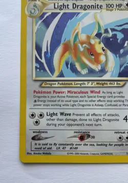 Pokemon TCG Light Dragonite - Neo Destiny 14/105 Holo Unlimited - Holo Rare - Image 5