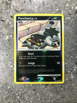 Pokemon TCG Cards Poochyena 86/127 Platinum Reverse Holo EXC - Image 1