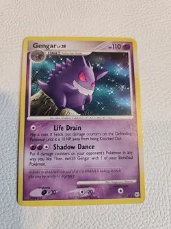 Gengar Lv 39 27/130 Diamond And Pearl Regular Rare Non-holo Pokemon Card - Image 1