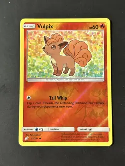 Vulpix 15/181 - Sun & Moon Team Up Reverse Holo Pokemon Card - Image 1