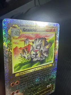 Graveler 44/110 Legendary Collection 2002 Reverse Holo WOTC Pokemon Card TCG - Image 2