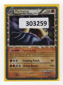 (303259) MACHAMP PRIME 95/102 Ultra Rare Holo HGSS Triumphant Pokemon Card - NEW - Image 1