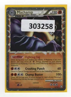 (303258) MACHAMP PRIME 95/102 Ultra Rare Holo HGSS Triumphant Pokemon Card - NEW - Image 1