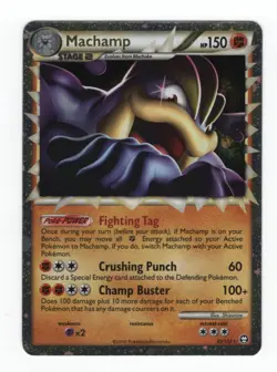 (303258) MACHAMP PRIME 95/102 Ultra Rare Holo HGSS Triumphant Pokemon Card - NEW - Image 2