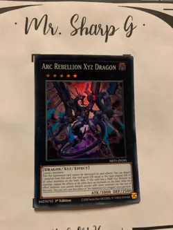 ARC REBELLION XYZ DRAGON - 1st EDITION MP21-EN191 ENGLISH Yu Gi Oh! CARD ULTRA R - Image 3