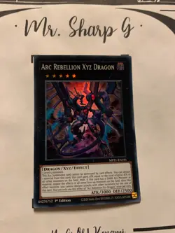 ARC REBELLION XYZ DRAGON - 1st EDITION MP21-EN191 ENGLISH Yu Gi Oh! CARD ULTRA R - Image 4