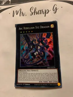 ARC REBELLION XYZ DRAGON - 1st EDITION MP21-EN191 ENGLISH Yu Gi Oh! CARD ULTRA R - Image 5