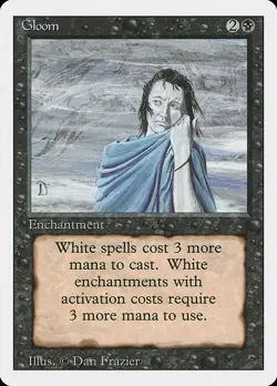MTG Revised --- GLOOM --- Uncommon! NM! Magic the Gathering! - Image 3
