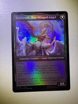 Sephiroth, Fabled SOLDIER - #115 Foil Final Fantasy - Mtg - Mythic Rare Foil - Image 2