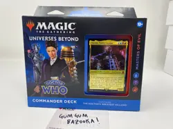 Magic The Gathering Universes Beyond: Doctor Who Masters Of Evil Commander Deck - Image 1
