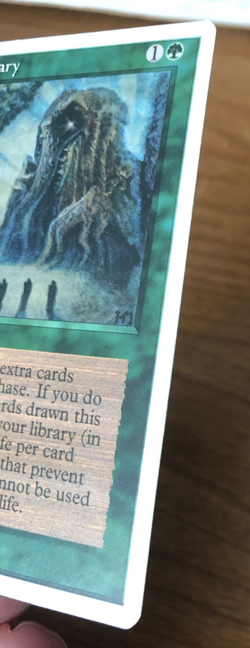 MTG Sylvan Library NM 4th Edition - Image 3