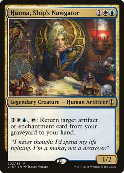 Hanna, Ship's Navigator [Commander 2016] Magic MTG - Image 1