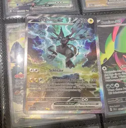 Pokemon Zekrom ex SIR | Deutsch 166/086 Schwarze Blitze | Near Mint - Image 1
