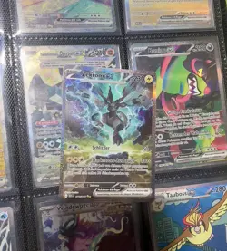 Pokemon Zekrom ex SIR | Deutsch 166/086 Schwarze Blitze | Near Mint - Image 2