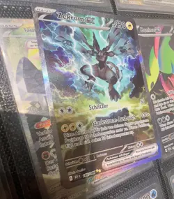 Pokemon Zekrom ex SIR | Deutsch 166/086 Schwarze Blitze | Near Mint - Image 4
