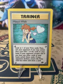Misty's Wish 108/132 Gym Challenge Rare Pokemon - Image 1