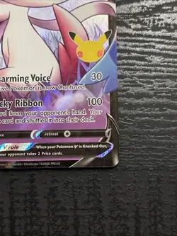 Pokemon TCG Dark Sylveon v SWSH134 Black Star Promos Celebrations Holo - Image 4