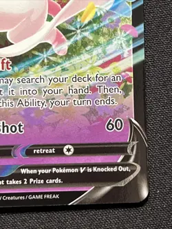 Pokemon Sylveon V SWSH202 Sword & Shield Holo Black Star Promo NM - Image 3