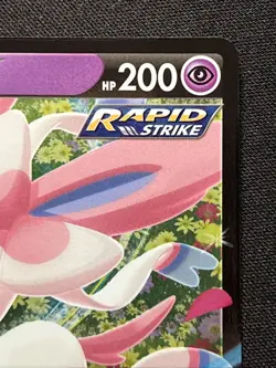 Pokemon Sylveon V SWSH202 Sword & Shield Holo Black Star Promo NM - Image 4