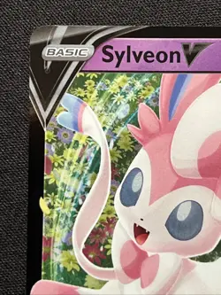 Pokemon Sylveon V SWSH202 Sword & Shield Holo Black Star Promo NM - Image 5