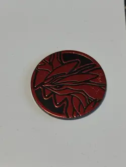 Yveltal Red Coin - Pokemon Coin Limited Edition Pokemon Tcg Accessories - Image 1