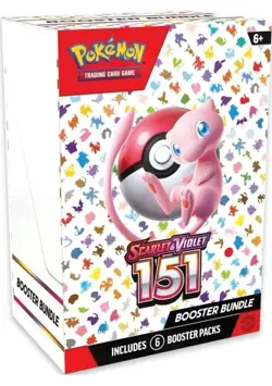 Pokemon TCG Scarlet & Violet 151 Booster Bundle Sealed New (6 packs) - Image 1