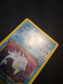 Dark Vaporeon Holo Foil Rare Legendary Collection 9/110 2002 Pokemon TCG DMG - Image 5