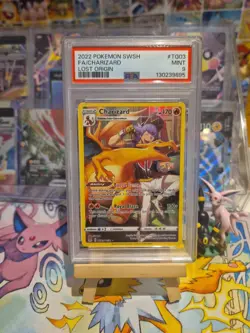 Pokemon TCG Charizard Trainer Gallery TG03/TG30 PSA 9 Lost Origin English Mint - Image 1