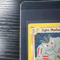 Light Machoke 1st Edition Neo Destiny Uncommon 49/105 WOTC Vintage Pokemon - Image 3