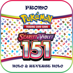 Pokemon TCG Scarlet & Violet-151 PICK YOUR OWN | PROMO | HOLO | REVERSE HOLO - Image 1