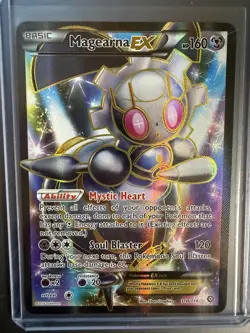 Pokemon TCG Magearna EX 110/114 XY Steam Siege Full Art Ultra Rare Holo 2016 NM - Image 1