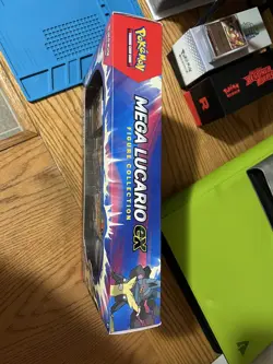 Pokemon TCG Mega Lucario ex Premium Figure Collection Box Factory Sealed! - Image 2