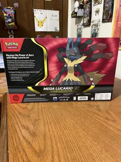 Pokemon TCG Mega Lucario ex Premium Figure Collection Box Factory Sealed! - Image 5