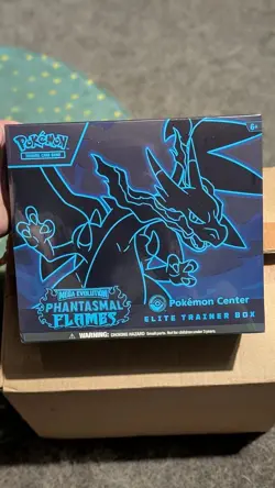 Phantasmal Flames Pokemon Center Elite Trainer Box ETB NEW AND SEALED - Image 1