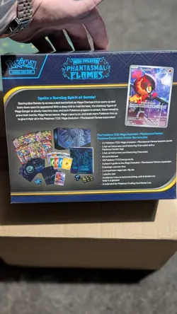 Phantasmal Flames Pokemon Center Elite Trainer Box ETB NEW AND SEALED - Image 2
