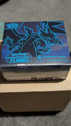 Phantasmal Flames Pokemon Center Elite Trainer Box ETB NEW AND SEALED - Image 4