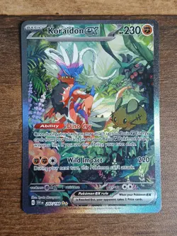 Koraidon ex 247/198 - Scarlet & Violet Special Illustration Rare Pokemon TCG NM - Image 1