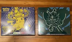 NEW SEALED Pokemon Twilight Masquerade & Surging Sparks ETB - Image 1