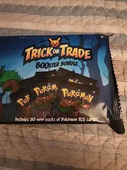 Brand New 2024 halloween Pokemon TCG Trick or Trade Booster Bundle - 80 Packs - Image 3