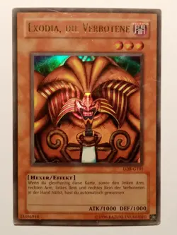 Yu-Gi-Oh! Exodia the Forbidden One - German - Moderately Played - Image 1