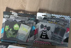 Pokemon TCG S & V Black Bolt and White Flare Illustration Box + Tech Sticker Set - Image 4