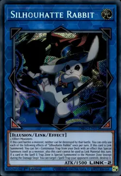Silhouhatte Rabbit 1st Ed Secret Rare INFO-EN052 Yu-Gi-Oh! - Image 1