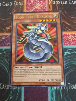 Yu-Gi-Oh! Toon Cyber Dragon CORE-EN043 Rare Unlimited Near Mint - Image 1