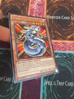 Yu-Gi-Oh! Toon Cyber Dragon CORE-EN043 Rare Unlimited Near Mint - Image 2