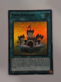 Yu-Gi-Oh Toon Kingdom Ultra Rare Blue DLCS-EN074 1st Edition - Image 1