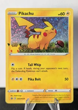 Pikachu SWSH: Sword & Shield Promo Cards #SWSH039 Pokemon Card TCG - Image 1