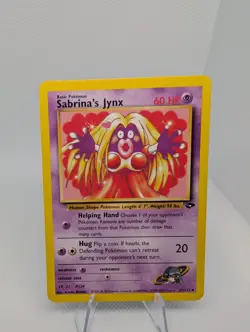 Sabrina's Jynx 57/132 Gym Challenge Uncommon - Pokemon Card TCG - LP - Image 1