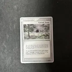 Pokemon Card Cursed Stone World Championships 2006 72/92 Non-Holo TCG D1 - Image 1