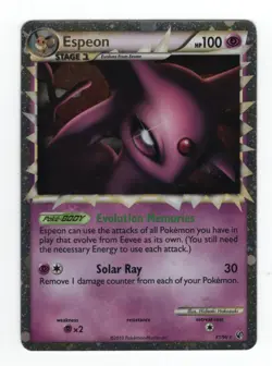 (303264) ESPEON PRIME 81/90 Ultra Rare Holo HGSS Undaunted Pokemon Card - NEW - Image 2